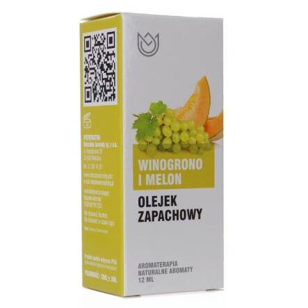 Olejek Zapachowy Winogrono i Melon 12 ml - Naturalne Aromaty