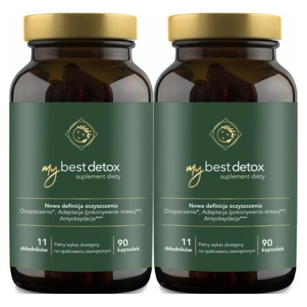 2 x My Best Detox 90 Kapsułek - MyBestPharm