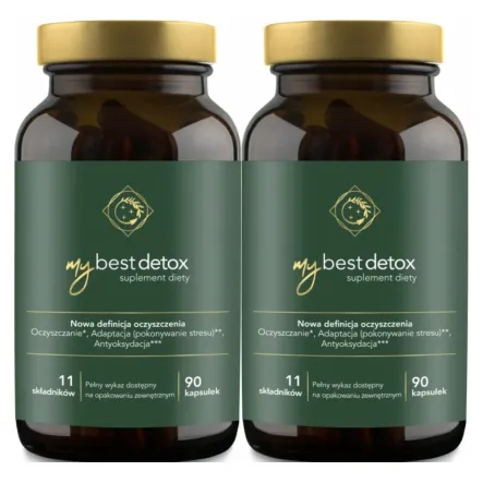 2 x My Best Detox 90 Kapsułek - MyBestPharm