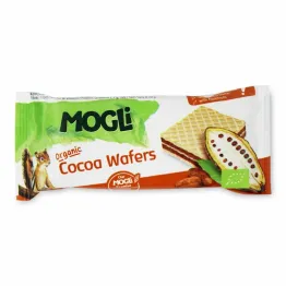 Wafelek Kakaowy Bio 15 g - Mogli 