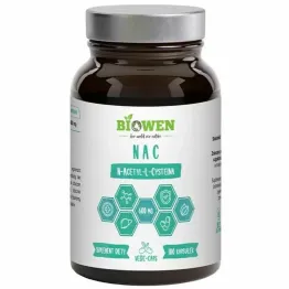 NAC N-acetylo-L-cysteina 100 Kapsułek - Biowen