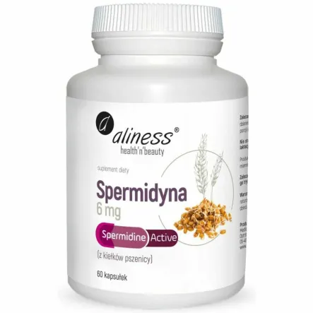 Spermidyna Active 6 mg 60 Kapsułek Vege - Aliness
