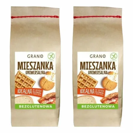 2 x Mieszanka Uniwersalna Bezglutenowa 1 kg - Grano