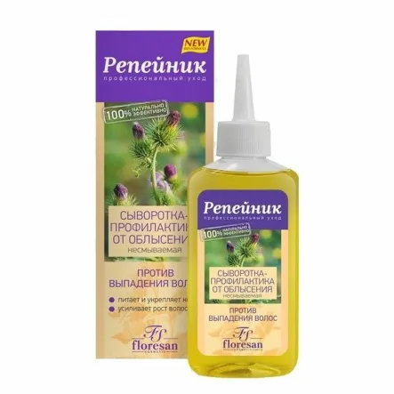 Aktywne Serum Przeciw Łysieniu - Łopian, Papryczka Chili, Pokrzywa 100 ml - Floresan - Wyprzedaż