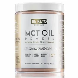 Olej MCT Proszek Naturalna Czekolada 300 g - Beketo - Wyprzedaż