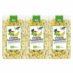 3 x Chipsy Bananowe Niesłodzone Bio 350 g - Bio Planet