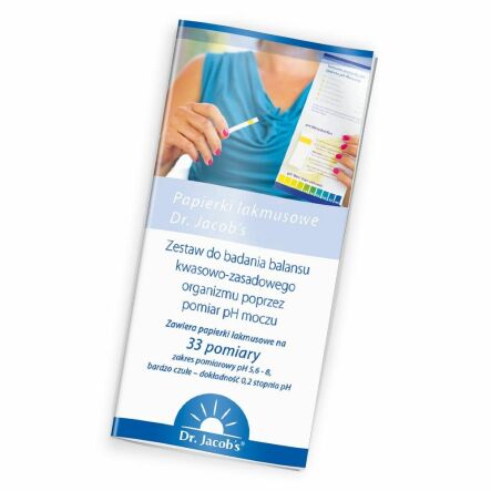 Papierki Lakmusowe Opakowanie 33 Sztuki - Dr. Jacobs