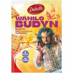 Wanilo Budyń o Smaku Waniliowego Ciasteczka 40 g - Delecta