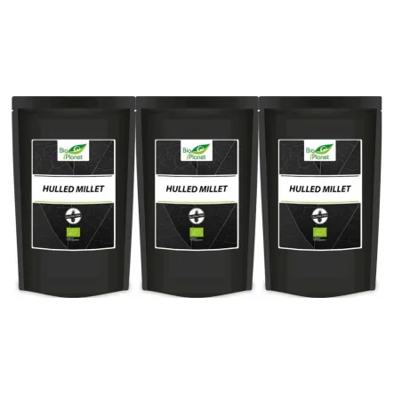 3 x Kasza Jaglana Bezglutenowa Bio 1 kg -  Bio Planet