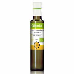 Olej z Zarodków Rzepaku Tłoczony na Zimno Bio 250 ml - Olandia