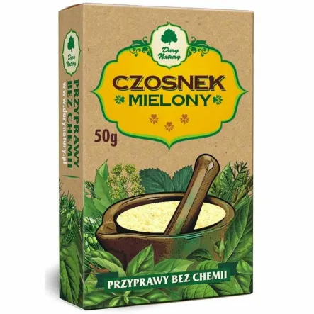 Czosnek Mielony 50 g - Dary Natury