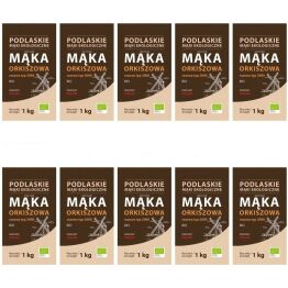 10 x Mąka Orkiszowa Razowa Bio 1 kg TYP 2000 - BioLife