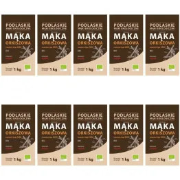 10 x Mąka Orkiszowa Razowa Bio 1 kg TYP 2000 - BioLife