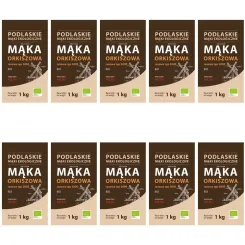 10 x Mąka Orkiszowa Razowa Bio 1 kg TYP 2000 - BioLife