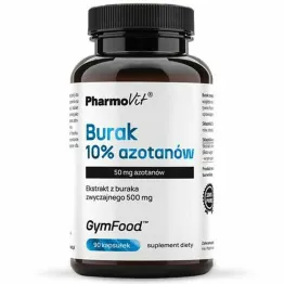 Burak 10% Azotanów 90 Kapsułek - Pharmovit