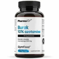 Burak 10% Azotanów 90 Kapsułek - Pharmovit