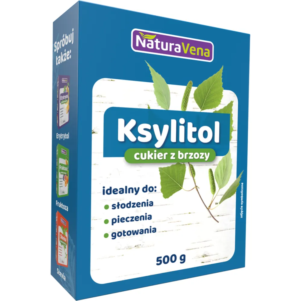 Ksylitol 500 g Kartonik NaturAvena