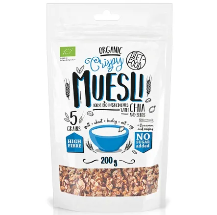 Bio Muesli z Chia 200 g - Diet Food