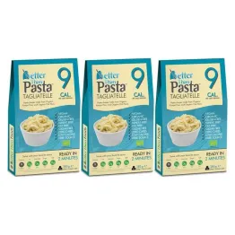Zestaw 3 x Makaron Konjac Tagliatelle Bezglutenowy Bio 385 g Better Than Foods