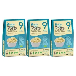 Zestaw 3 x Makaron Konjac Tagliatelle Bezglutenowy Bio 385 g Better Than Foods