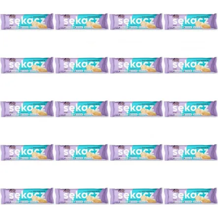 20 x Sękacz o Smaku Śmietankowym Bez Dodatku Cukru 28 g - Arco Sweets