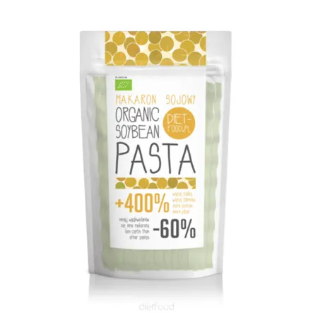 Bio Makaron Sojowy Fettucine 200 g - Diet Food (data: 05.03.2026)