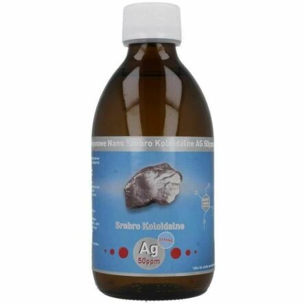 Niejonowe Nano Srebro Koloidalne AG 50 ppm - Vitacolloids