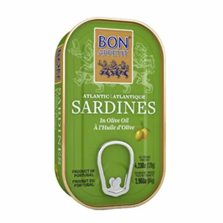 Sardynki Portugalskie w Oliwie z Oliwek 120 g (84 g) - Bon Appetit