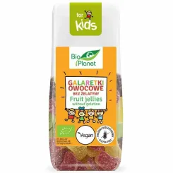 Galaretki Owocowe Bez Żelatyny Bezglutenowe Bio 100 g - Bio Planet