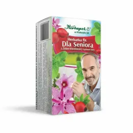 Herbatka DLA SENIORA z Zielem Wierzbownicy 50 g (20x 2,5g) - Herbapol Kraków