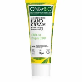 Krem do Rąk Nawilżający Olejek CBD Eco 75 ml - Only Bio