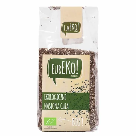 Nasiona Chia Bio 200 g - Eureko - Szałwia Hiszpańska Eko