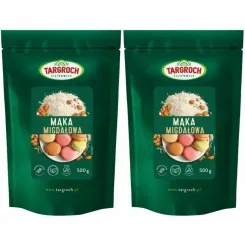 Mąka Migdałowa 1 kg Targroch - Zestaw 2 x 500 g