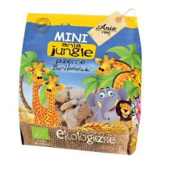 Herbatniki Pszenne Mini Jungle Bio 100 g - Bio Ania