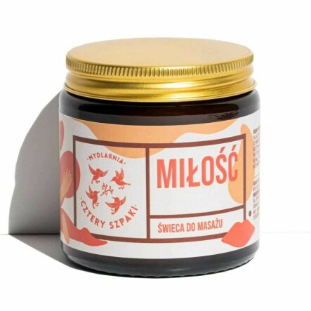 Świeca Do Masażu Miłość 120 ml - 4 Szpaki