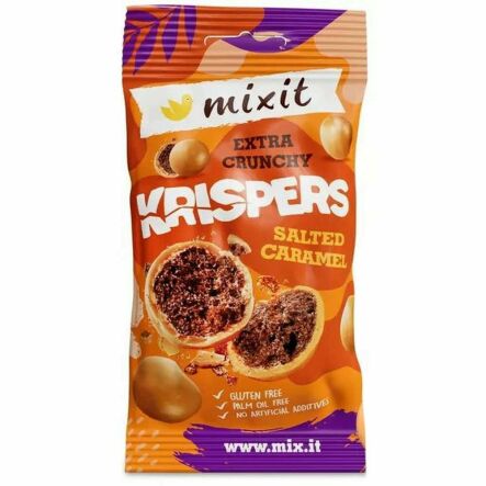 Krispers - Kulki Słony Karmel do Kieszeni 50 g - MIXIT (data: 04.08.2025)