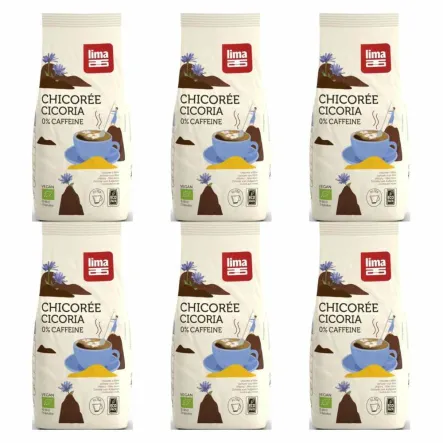 6 x Cykoria do Zaparzania Bez Kofeiny Bio 500 g - Lima
