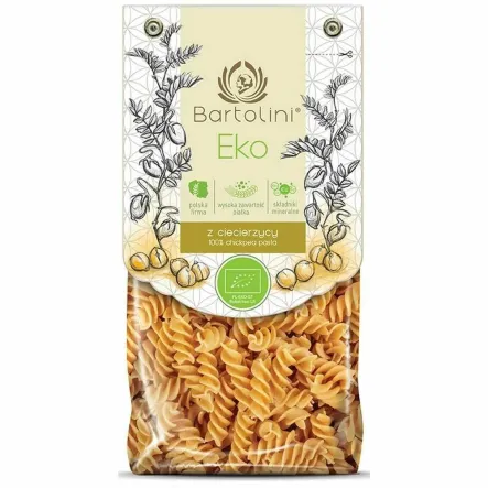 Makaron z Ciecierzycy Świderki Bio 250 g - Bartolini