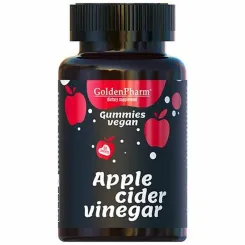 Ocet Jabłkowy Wegańskie żelki 60 Sztuk - GoldenPharm