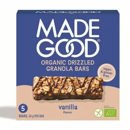 Batoniki Granola o Smaku Waniliowym Bezglutenowe Bio 120 g (5 x 24 g) - Made Good
