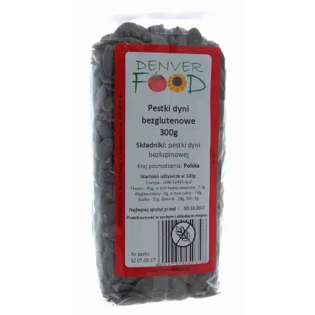 Pestki Dyni Bezglutenowe 300 g Denver