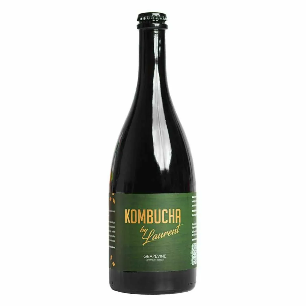 Kombucha Fermentowana na Buku Winogronowa Bio 750 ml - Kombucha by Laurent