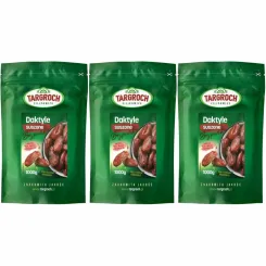 Zestaw 3 x Daktyle Suszone Bez Pestek 1 kg - Targroch
