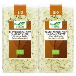 2 x Płatki Migdałowe Migdały Cięte Bio 300 g Bio Planet