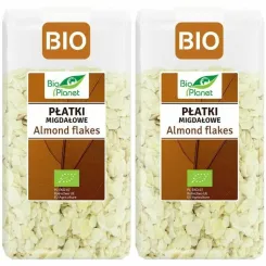 2 x Płatki Migdałowe (Migdały Cięte) Bio 300 g - Bio Planet