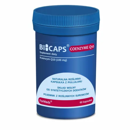 Bicaps Coenzyme Q10  60 Kapsułek 16 g Formeds
