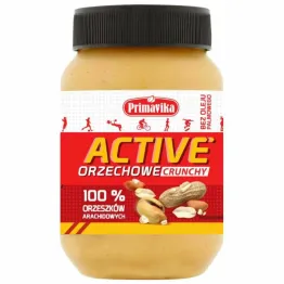 Pasta Orzechowa ACTIVE Crunchy 470 g - Primavika