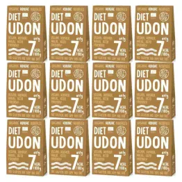 12 x Makaron Shirataki Konjac Udon Bio 385 g (300 g) - Diet-Food