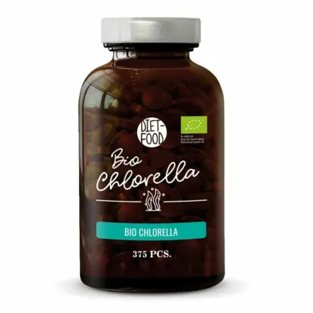 Chlorella Bio 150 g (375 Tabletek) - Diet Food