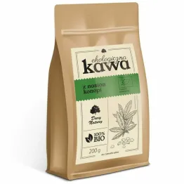 Kawa z Nasion Konopi Eko 200 g - Dary Natury